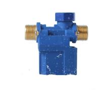 NiuLumea Elettrovalvola a solenoide normalmente chiusa, 12 V CC, automatica per sistemi di riscaldamento solare, struttura in rame a bassa pressione sul tetto per il controllo del serbatoio (C)