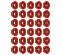 NiuLumea Guarnizione in silicone per macchina da caffè per accessori ad anello, 1,25 cm, guarnizioni a labbro per Krups e macchine completamente automatiche compatibili, 10/30 pezzi (30 pezzi)