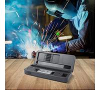 NiuLumea HS-02 Saldatore Mobile Workbench Storage Box con schermo a colori da 096 pollici, 100 W per riscaldamento rapido, alimentatore PDQCDC, per custodia in lega di alluminio CNC, set di saldatori