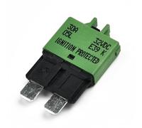 NiuLumea Interruttore automatico con fusibile a lama di ripristino manuale da 5A a 30A, 12V24V DC, compatibile ATC, automobilistico, per marina e rally