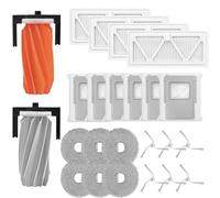 NiuLumea Kit di ricambi per aspirapolvere DJI per ROMO S per A P, include spazzole laterali per spazzola principale, filtri e panni per mocio