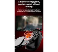 NiuLumea Mobile Cloud Gaming Controller con 6 Sensori e Modalità Turbo, Wired/Wireless, Switch, PC - Nero