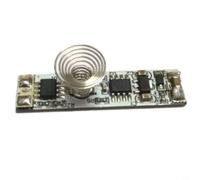 NiuLumea Modulo Capacitivo Sensore di Spazzata Mano 5V-24V 3A Touch Switch LED Dimmer Armadio Luci Cucina (interruttore touch)