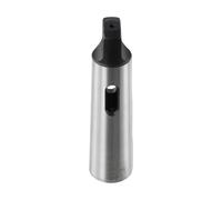 NiuLumea MT4 per mandrino a albero MT2 per adattatore conico Morse Tornio a manicotto riduttore, acciaio 45#, precisione 0,015 mm, nero e argento