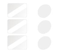 NiuLumea Pellicola protettiva in vetro temperato HD con durezza 9H e resistenza ai graffi, compatibile con Osmo Action Camera, installazione a bolle, include 3 pellicole protettive per schermo