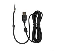 NiuLumea Per Logitech C925e Webcam per cavo di ricambio, cavo USB di riparazione da 1,8 m, accessorio per linea fotocamera nera