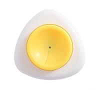 NiuLumea Perforatore magnetico in acciaio inox, gadget da cucina con blocco di sicurezza per evitare crepe, facile da sbucciare le uova sode