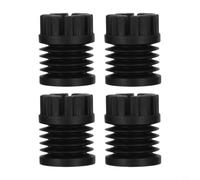 NiuLumea Piedini vibranti in silicone per Bambu Lab X1 P1P, confezione da 4 | Materiale in silicone morbido, assorbe gli urti, protegge la scrivania per la superficie, compatibile serie X1/P1