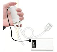NiuLumea Pompa a sifone elettrica USB per acqua e bevande, pompa di trasferimento automatica autoadescante con tubo flessibile kit di birra domestica (1,6 metri)