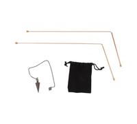 NiuLumea Rame puro Rame Rods 999% Metal Detector per Acqua Trovare Oro prospezione Tesoro Caccia e Divinazione