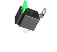 NiuLumea Relè per auto a 4 pin, 30 A, 12 V, normalmente aperto, alta resistenza agli urti, con schienale in metallo e kit di fusibili da 30 A, per riparazioni elettriche automatiche