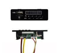 NiuLumea Scheda musicale per bambini con circuito MP3 da 12 V, con interfaccia USB e display, per plastica e metallo