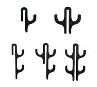 NiuLumea Set di 4 ganci per asciugamani sopra la porta della doccia, in plastica nera, per cucina e bagno, senza cornice, facile da installare, salvaspazio