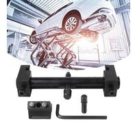 NiuLumea Set di attrezzi per estrattore di pulegge versatile, per rimozione albero motore, ventola e volante, in acciaio al cromo, 225 x 10 x 5 cm, nero