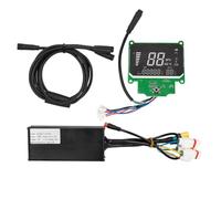 NiuLumea Set di controller per scooter elettrico MW95 MW21 con XT90, kit controller scooter in alluminio, misuratore singolo e doppio, per scooter elettrico DUCAT da 36 V, 550 W, 48 V, 1200 W