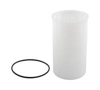 NiuLumea Setaccio di aspirazione con anello O-per pompe da piscina SPS25/SPS50/SPS75/SPS100, per pompa di circolazione della serie SPS, materiale ABS, altezza 130 mm, diametro 70-74 mm, confezione da