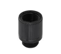 NiuLumea Soffione doccia regolabile G1/2 cromato con valvola in ABS, risparmio idrico, controllo antigoccia a flusso, leggero per rubinetto rotondo da bagno