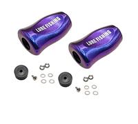 NiuLumea Spinner Bait Reel Knob per DAIWA SLP WORKS TATULA ZILLION FUEGO, materiale ABS, 32,9 x 20,5 mm, 1 set con cuscinetti e guarnizioni, manico in fibra di carbonio