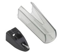 NiuLumea Stilo di ricambio per Ortofon per Concorde OM Super Series, forOM/OMB/OMT/OD/LM/per modelli TM, ABS + struttura in metallo, nero