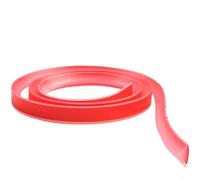 NiuLumea Striscia di barriera in silicone per docce, flessibile e asciutto e bagnato, per doccia autonoma, bagno e cucina, altezza 15 mm (trasparente 200 cm)