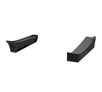 NiuLumea Supporto orizzontale per Pro e : per dischi e edizioni digitali, costruzione ABS, design salvaspazio, facile installazione, console bianca o nera 8,7 x 5,1 x 26,2 cm