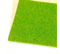 NiuLumea Tappetino per erba fai da te scenario 35 x 100 cm per layout del | Pelo realistico da 2 mm, ideale per layout di treni, diorami e modelli architettonici, facile da tagliare e modellare