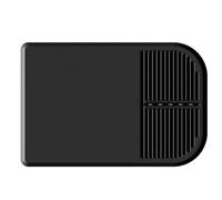 NiuLumea Tappetino scolapiatti in silicone, 60 x 40 cm, con bordi rialzati, per macchina del caffè, retro antiscivolo, vassoio di scarico a prova di perdite, per cucina o zona di alimentazione degli