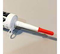 NiuLumea Tappo per ugello in silicone, coperchio a vite con beccuccio in mastice richiudibile, cartucce standard EU3, confezione da 10 (10 ugelli + 10)