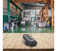 NiuLumea Termometro digitale per frigorifero, impermeabile, con MinMax per memoria, conversione CF, gancio pieghevole, uso interno