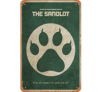 NIUMOWANG Targa in metallo - The Sandlot Alternative Minimalist Movie Tin Poster 30,5 x 20,3 cm