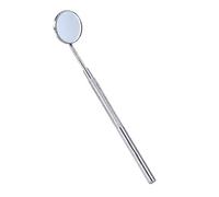 Niunion Espejo Dental, Espejo de Maquillaje Espejo de pestañas de Acero Inoxidable para Comprobar la extensión de pestañas Herramienta de Limpieza de inspección de pestañas y Dientes