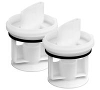 Niuny Filtro per lavabiancheria di ricambio, 2 pezzi, compatibile con Bosch Siemens 00647920 00605010 00602008 per pompa di scarico Askoll in lavatrice iQ100 iQ300 iQ500 iQ700