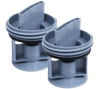 Niuny Filtro per lavabiancheria di ricambio, 2 pezzi, compatibile con Bosch Siemens 00647920 00605010 00602008 per pompa di scarico Askoll in lavatrice iQ100 iQ300 iQ500 iQ700