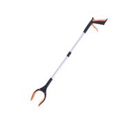 NIUSABOU aggancio Speciale per disabili, Pinza raccogli rifiuti, 2 Pezzi, Multicolore, Pieghevole, telescopica, Estensibile(Orange)