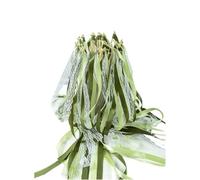 NIUSABOU Bastoncini con Nastri per Matrimoni, Bastoncini di Nastro Magico Fata Multicolore 10 20 50 Pezzi Oggetti Scena for Feste Matrimonio(Color4,20pcs)