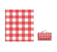 NIUSABOU Coperte da picnic per esterni, Coperta da picnic pieghevole Oxford con base in PVC multicolore di varie dimensioni(B,200x300cm)