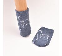 NIUSABOU Copri-gambe silenziosi per tavoli, Calzini for gambe della sedia 20 pezzi in acrilico multicolore(Blue)