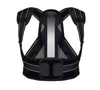 NIUSABOU correttore posturale, Cintura correttrice posturale for schiena e spalle, nera, diverse misure(XL code)