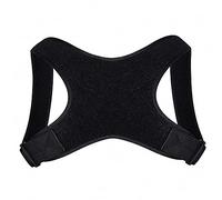 NIUSABOU correttore posturale, Cintura correttrice posturale for schiena e spalle, nera, S/M/L/XL(A Black,XL)