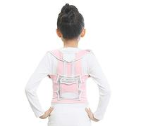 NIUSABOU correttore posturale, Correttore posturale for bambini, taglia regolabile, rosa e blu(SmallAS)