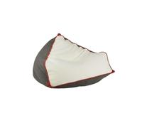 NIUSABOU Divano Lazy Floor, Poltrona a sacco multicolore 100x80x70 cm Divano da terra in lana d'agnello(Grey)