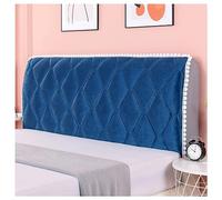 NIUSABOU il coperchio del letto, Copri testiera letto in flanella multicolore 120-220 cm(Blue,200CM)