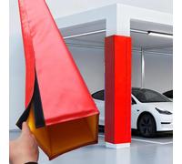 NIUSABOU Imbottitura per Pali da Basket, Cuscino postino in Schiuma, for Tutte Le Stagioni, Garage, Cantina, Pallacanestro, Multicolore, Multi Dimensione(Red - H 4ft,ID 11x11 in)