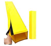 NIUSABOU Imbottitura per Pali da Basket, Cuscino postino in Schiuma, for Tutte Le Stagioni, Garage, Cantina, Pallacanestro, Multicolore, Multi Dimensione(Yellow - H 4ft,ID 9.5x9.5 in)