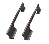 NIUSABOU Maniglie a arco per porte, Maniglie for mobili Zincy Euro Style Bow 2 pezzi Multicolori Misure multiple for Cucina Bagno(Grey,Hole Distance 96Mm)