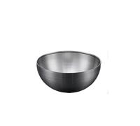 NIUSABOU Mescolare la ciotola, Ciotola for mescolare da cucina in acciaio inossidabile multicolore(15cm Silver)