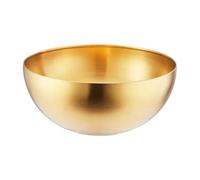 NIUSABOU Mescolare la ciotola, Confezione da 4 ciotole for mescolare in acciaio inossidabile multicolore(4pcs gold)