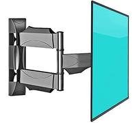 NIUSABOU parete televisiva, Supporto TV universale da parete for TV piatte e curve da 32-60 pollici