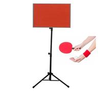 NIUSABOU Ping-Pong Torna Indietro, Tavolo da Ping Pong Verticale Pieghevole con Angolo Regolabile for l'allenamento a casa e a Scuola