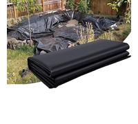 NIUSABOU Pond FlexibleLiner, 20-Mil HDPE Pond Liner for Koi Ponds Water Gardens Streams Multiple Sizes(3.0x4.50m(10x15FT))